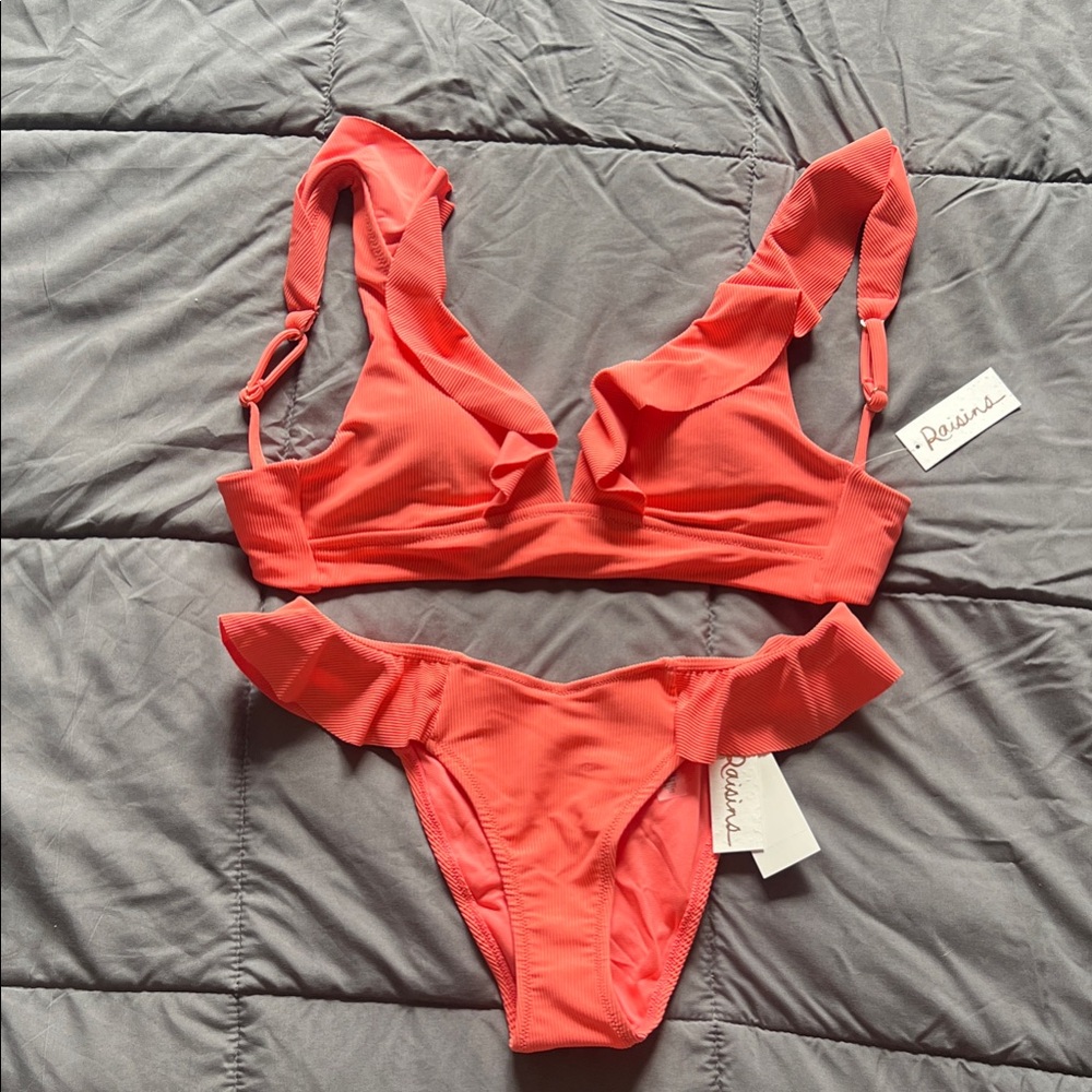 Raisins Coral Bikini Set